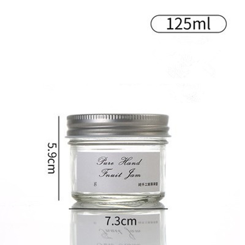 100ml/200ml/250ml/300ml/400ml/500ml Glass Wholesale Mason Jars 