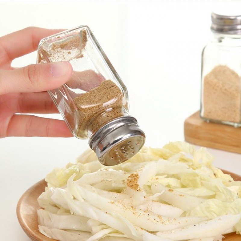 Spice Bottle With SS Lid For Kitchenware