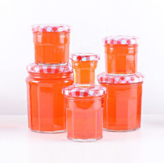 Glass Honey Jar With Tinplate Lid