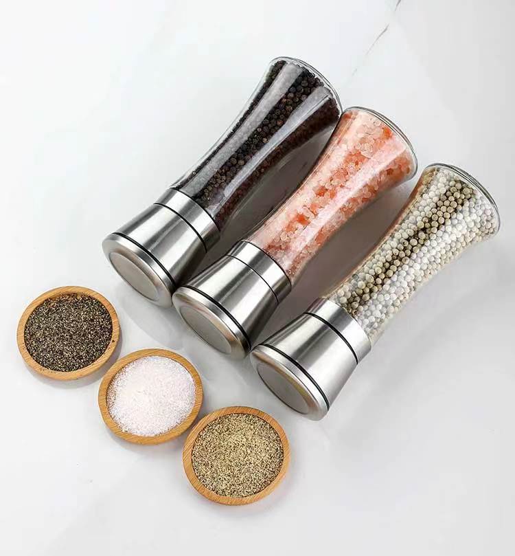 200ML Handmade Pepper Spice/ Salt Grinder With SS Lid