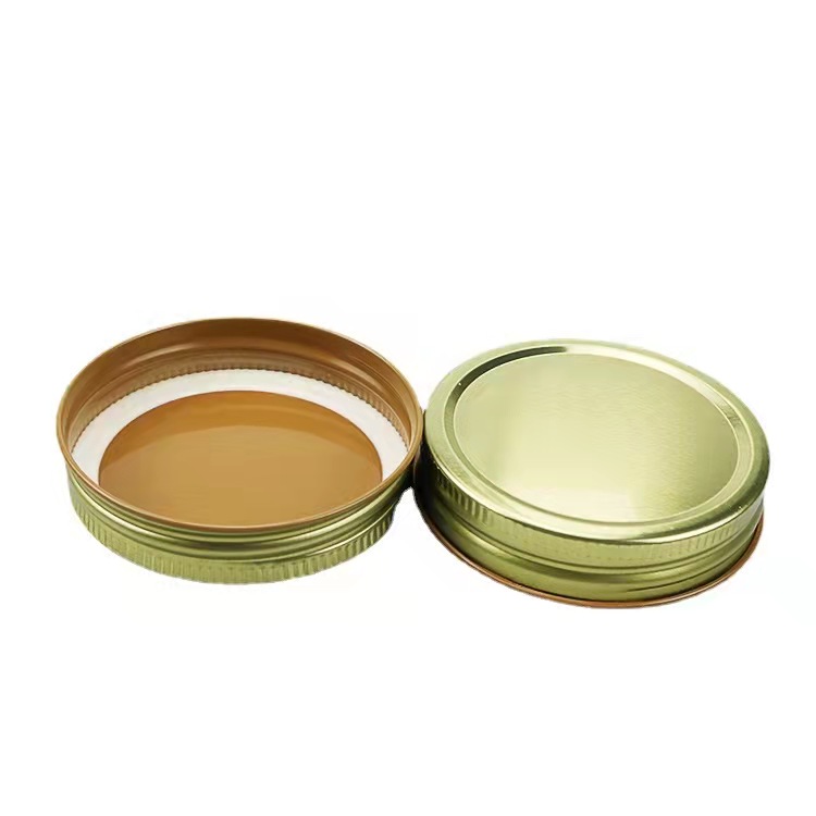 70mm Widen Mouth Ball Tinpalte Separate Two Pieces Tinplate Metal Lid