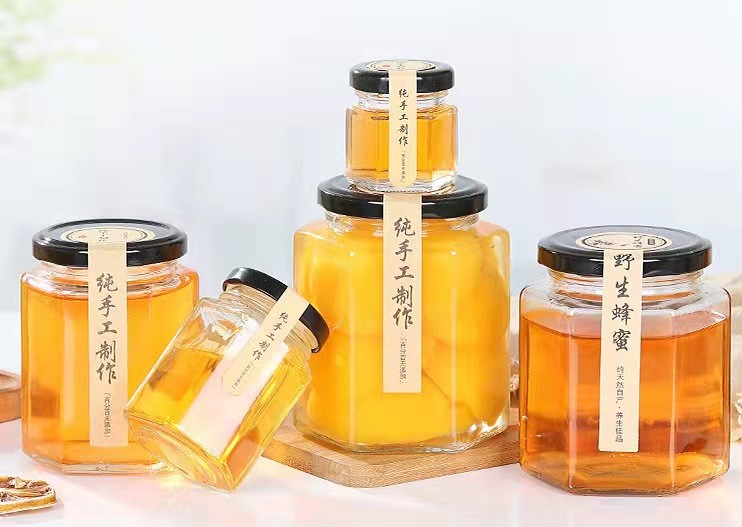 China Factory Within 100ml Small Glass Honey Jam Jar 