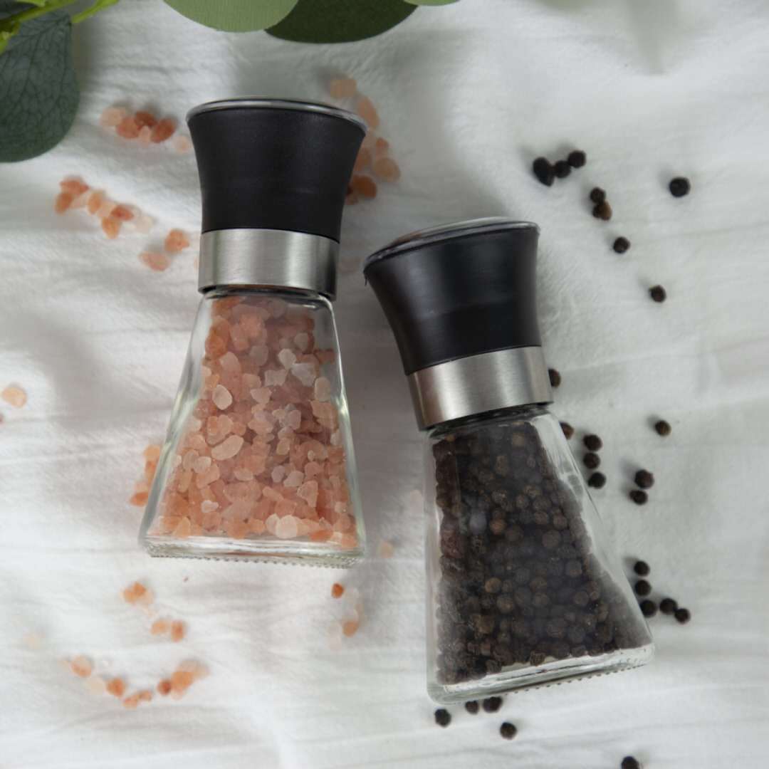 90ML Customized Logo Spice Pepper Salt and Pepper Shaker