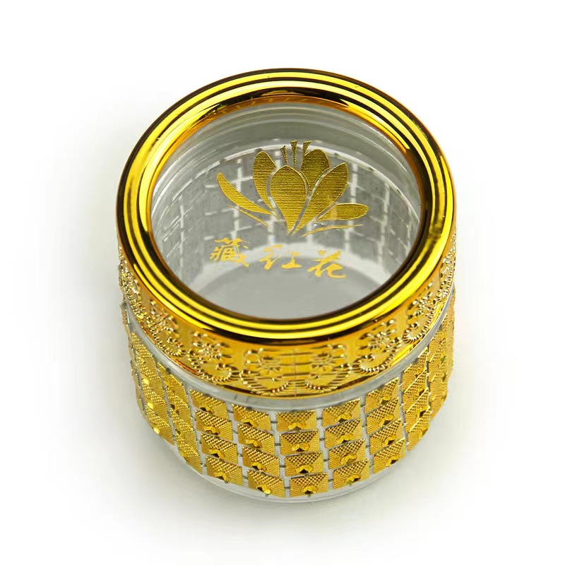 25ml Mini Glass Saffron Jar