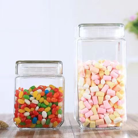 Airstraight Glass Storage Jar With Lid